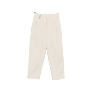 Peserico Neutrals Trousers - Cropped Trousers Women